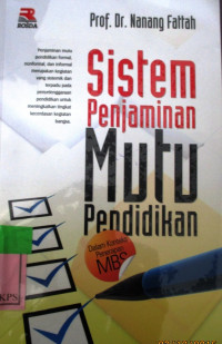 SISTEM PENJAMINAN MUTU PENDIDIKAN