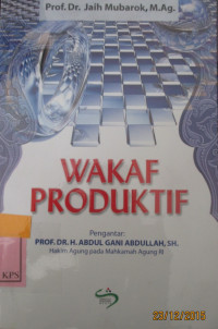 WAKAF PRODUKTIF