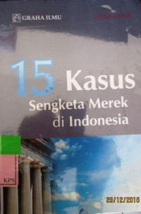 15 KASUS SENGKETA MEREK DI INDONESIA