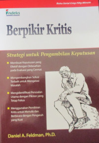 Berfikir Kritis : Strategi untuk Pengambilan Keputusan