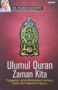 ULUMUL QUR'AN ZAMAN KITA