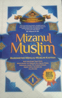 MIZANUL MUSLIM JILID 1