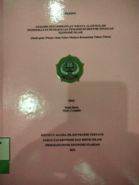 ANALISIS PENGEMBANGAN WISATA ALAM DALAM PENINGKATAN PENDAPATAN PENGEMUDI BENTOR TINJAUAN EKONOMI ISLAM