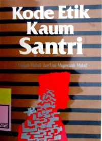 KODE ETIK KAUM SANTRI