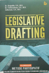 LEGISLATIVE DRAFTING