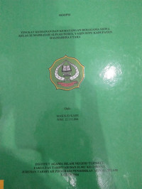 tingkat keimanan dan kematangan beragama siswa kelas XI madrasah Aliyah nurul yaqin supu kabupaten Halmahera utara