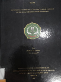 SIGNIFIKANSI PENGENBANGAN   EKONOMI SYARFAH TERHADAP PENGENTASAN KEMISKINAN DI KOTA TERNATE