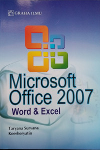 MICROSOFT OFFICE 2007 Word & Excel