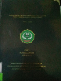 PROSEDUR PENGAJUAN REVISI ANGGARAN PADA KANWIL DITJEN PERBENDAHARAAN PROVINSI MALUT