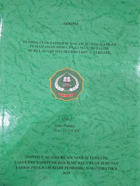 PENDEKATAN SAINTIFIK DALAM MENINGKATKAN PEMAHAMAN SISWA PADA MATERI BALOK DI KELAS VIII MTs NEGERI I KOTA TERNATE