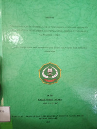 PENGGUNAAN MEDIA PEMBELAJARAN PENDIDIKAN AGAMA DALAM MENINGKATKAN PRESTASI BELAJAR SISWA DI SMA MERAH PUTIH GALELA HALMAHERA UTARA