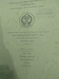 PENINGKATAN NILAI MORAL DALAM MENGEMBANGKAN KEPRIBADIAN ANAK