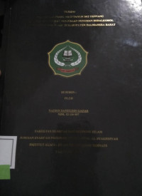 EFEKTIFITAS PERDA NO 23 TAHUN 2012 TENTANG RETRIBUSI IZIN TEMPAT PENJUALAN MINUMAN BERALKOHOL PRESPEKTIF HUKUM ISLAM DI KABUPATEN HALMAHERA BARAT