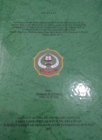 PENERAPAN METODE PRAKTIKUM UNTUK MENINGKATKAN HASIL BELAJAR SISWA KELAS XI IPA PADA KONSEP SRUKTUR JARINGAN TUMBUHAN DI MADRASAH ALIYAH NURSYAFA'AT KOITITI KABUPATEN HALMAHERA SELATAN