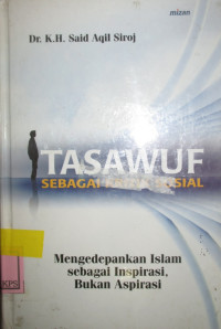 TASAWUF SEBAGAI KRITIK SOSIAL MENGEDEPANKAN ISLAM SEBAGAI INSPIRASI, BUKAN ASPIRASI