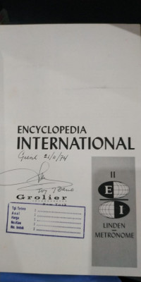 ENCYCLOPEDIA INTERNATIONAL