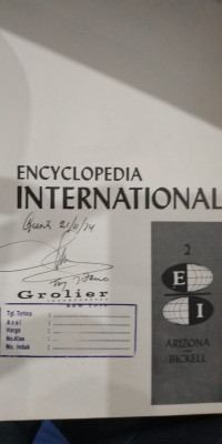 ENCYCLOPEDIA INTERNATIONAL