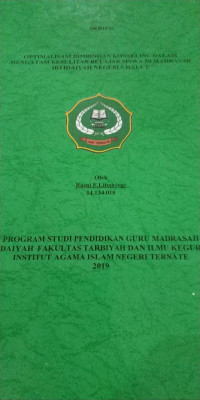 OPTIMALISASI BIMBINGAN KONSELING DALAM MENGATASI KESULITAN BELAJAR SISWA DI MADRASAH IBTIDAUYAH NEGERI 5 HALUT