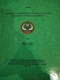 TELAAH NILAI PENDIDIKAN ISLAM DALAM QUR'AN SURAH AL-QHASASH AYAT 77 DAN IMPLEMENTASI DALAM PEMBENTUKAN KEPRIBADIAN