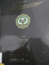 PROSEDUR AKAD NIKAH MURABAHAH JENIS PEMBIAYAAN KONSUMTIF ( STUDI KASUS BANK PEMBIAYAAN RAKYAT SYARIAH) BAHARI BERKESAN KOTA TERNATE