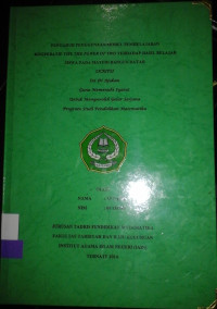 PENGARUH PENGGUNAAN MODEL PEMBELAJARAN KOOPERATIF TIPE THE POWER OF TWO TERHADAP HASIL BELAJAR SISWA PADA MATERI BANGUN DATAR