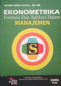 EKONOMETRIKA FORMULA DAN APLIKASI DALAM MANAJEMEN