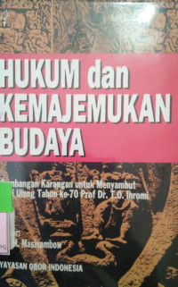 HUKUM DAN KEMAJEMUKAN BUDAYA