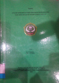 ANALISIS KEMAMPUAN PEMECAHAN MASALAH MATEMATIKA PADA SISWA KELAS VII-5 DI SMP NEGERI 2 KOTA TERNATE