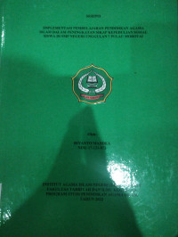 IMPLEMENTASI PEMBELAJARAN PENDIDIKAN AGAMA ISLAM DALAM PENINGKATAN SIKAP KEPEDULIAN SOSIAL SISWA DI SMP NEGERI 7 PULAU MOROTAI