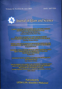 JOURNAL OF ISLAM AND SCIENCE