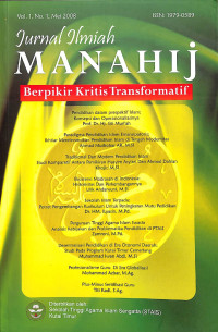 JURNAL ILMIAH MANAHIJ; BERFIKIR KRITIS TRANSFORMATIF