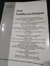 Jurnal Pendidikan dan Kebudayaan