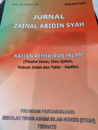 JURNAL ZAINAL ABIDIN SYAH