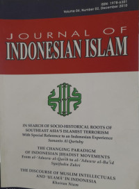 JURNALO OF INDONESIA ISLAM