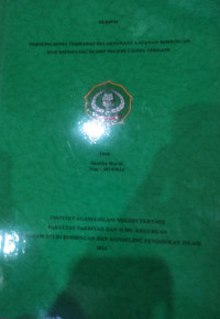 PERSEPSI SISWA TERHADAP PELAKSANAAN LAYANAN BIMBINGAN DAN KONSELING DI SMP NEGERI 2 KOTA TERNATE