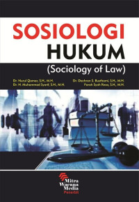 SOCIOLOGY OF LAW: SOSIOLOGI HUKUM