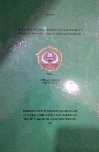 UPAYA GURU PAI DALAM PEMBINAAN SIKAP TOLERANSI BERAGAMA PADA SISWA SMK NEGERI 2 KOTA TERNATE