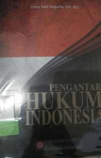 PENGANTAR HUKUM INDONESIA