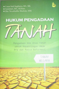 HUKUM PENGADAAN TANAH