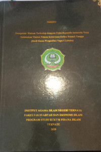 PENEGAKAN HUKUM TERHADAP ANGGOTA POLISI REPUBLIK INDONESIA YANG MELAKUKAN TINDAKAN KEKERASAN DALAM RUMAH TANGGA