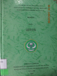 LATAR BELAKANG KELUARGA DAN PENGARUHNYA TERHADAP MENTAL SISWA SDN MAREKOFO KOTA TIDORE KEPULAUAN