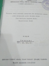 OPTIMALISASI FUNGSI METODE  PENDIDIKAN ISLAM (TINJAUAN ALTERNATIF)