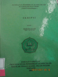 PENERAPAN PENDIDIKAN AGAMA ISLAM DI UNKHAIR DAN UMMU (STUDI PERBANDINGAN)