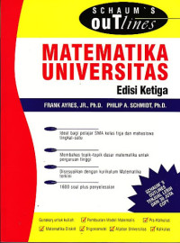 TEORI DAN SOAL-SOAL MATEMATIKA UNIVERSITAS: Edisi ketiga