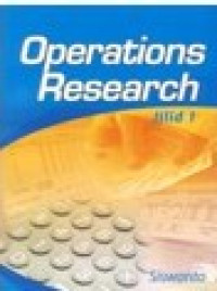 OPERATIONS RESEARCH JILID 1