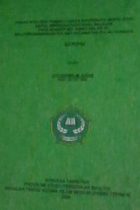 PERAN STRATEGI PEMBELAJARAN KOOPERATIF MODEL STAD  UNTUK MENINGKATKAN HASIL BELAJAR PADA KONSEP SEL SISWA KELAS VII MTS. PENGEMBANGAN KULABA KECAMATAN PULAU TERNATE