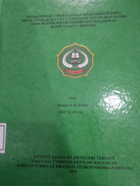 PERBANDINGAN TINGKAT PENGUASAAN KONSEP SISWA MENGGUNAKAN ALAT EVALUASI ESSAY DAN PILIHAN GANDA DI SMP N 2 TERNATE