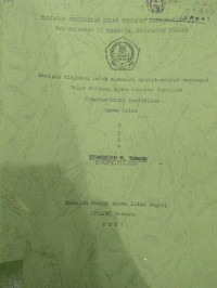 TINJAUAN PENDIDIKAN ISLAM TERHADAP KEPERCAYAAN JIN DI LINGKUNGAN II TOMAGOBA KECAMATAN TIDORE