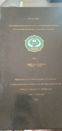 MEKANISME DEPOSITO AKAD MUDAH MUDHARABAH PADA PT BANK BPRS BAHARI BERKESAN KOTA TERNATE