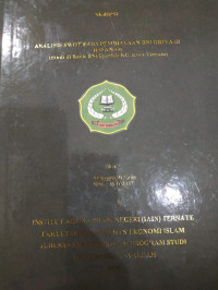 ANALISIS SWOT PADA PEMBIAYAAN BNI GRIYA iB HASANAH (Studi di Bank BNI Syariah kc. Kota Ternate)